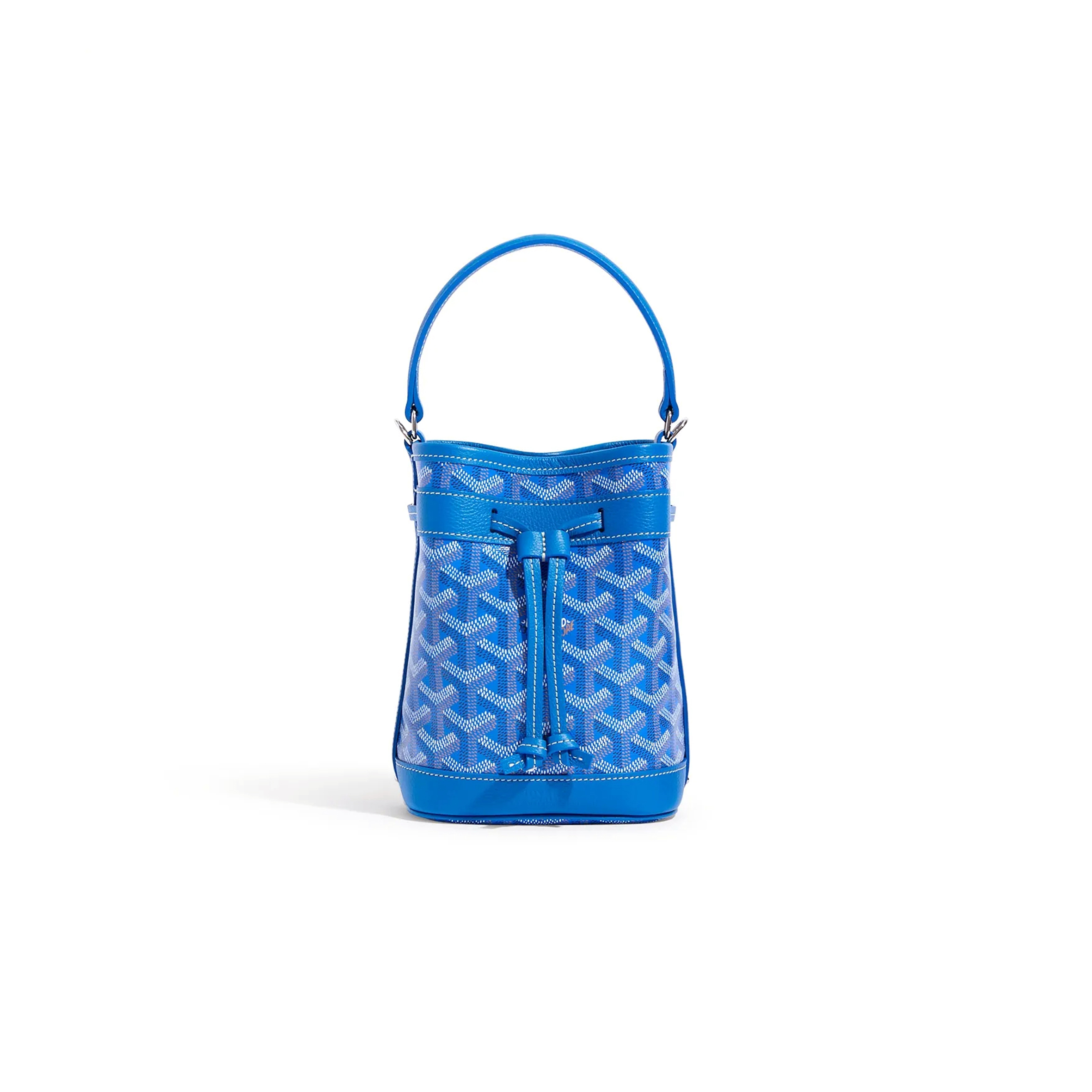 GOYARD PETIT FLOT MINI BUCKET BAG PEFLOTMINTY10CL10P (17.5*12*10cm)